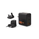 UAG SRGE Charger Ładowarka sieciowa 100W / 2x USB-C + USB-A - Czarna - UAG9B443811V4040