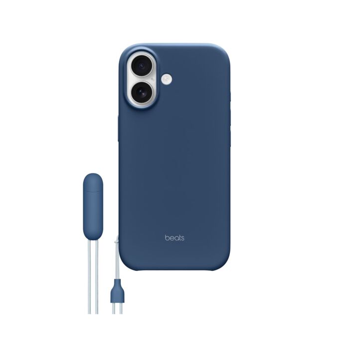 Apple Beats Kickstand etui z podpórką do iPhone 17 z MagSafe i panelem Sterowanie aparatem - Granitowy granat - MGTM4LL/A - zdjęcie 1 z 5