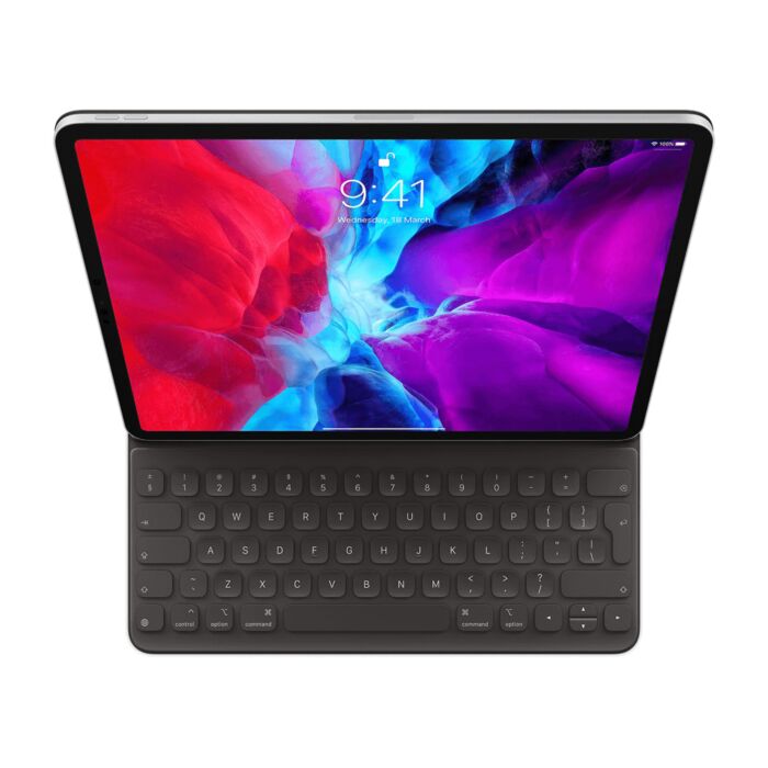 Apple Smart Keyboard Folio Etui do iPad Pro 12,9 (3-6-gen.) i iPad Air 13 (M2/M3) - Czarne - MXNL2Z/A - zdjęcie 1 z 4