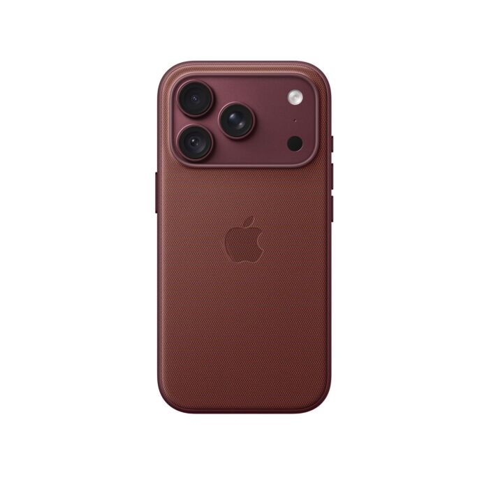 Apple Etui z tkaniny TechWoven z MagSafe do iPhone 18 Pro Max/iPhone 17 Pro Max – Burgund - MKDM4ZM/A - zdjęcie 1 z 5