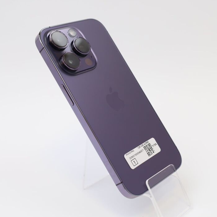 Apple iPhone 14 Pro 128GB Głęboka Purpura (Deep Purple) - IPN14PRRM/E/4 - zdjęcie 1 z 5