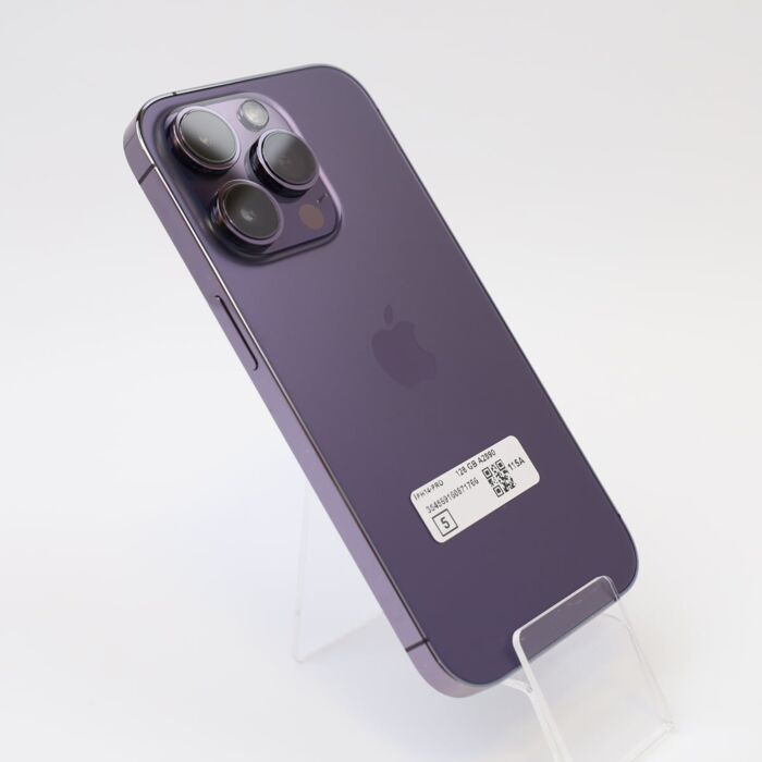 Apple iPhone 14 Pro 128GB Głęboka Purpura (Deep Purple) - IPN14PRRM/E/7 - zdjęcie 1 z 5