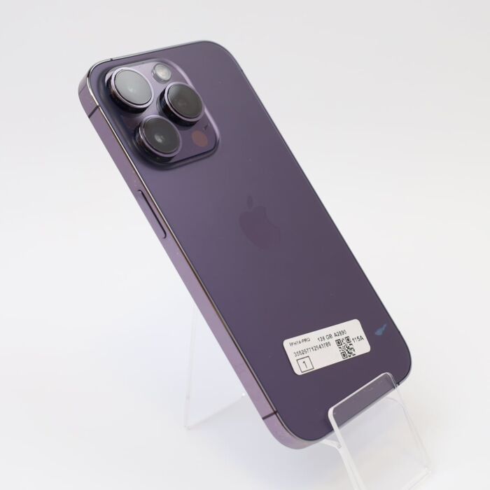 Apple iPhone 14 Pro 128GB Głęboka Purpura (Deep Purple) - IPN14PRRM/P/5 - zdjęcie 1 z 5