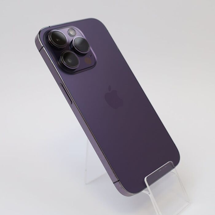 Apple iPhone 14 Pro 128GB Głęboka Purpura (Deep Purple) - IPN14PRRM/S/8 - zdjęcie 1 z 6