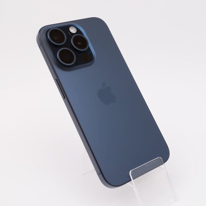 Apple iPhone 15 Pro 128GB Tytan błękitny (Blue Titanium) - VMIPN15PUR/E - zdjęcie 1 z 6