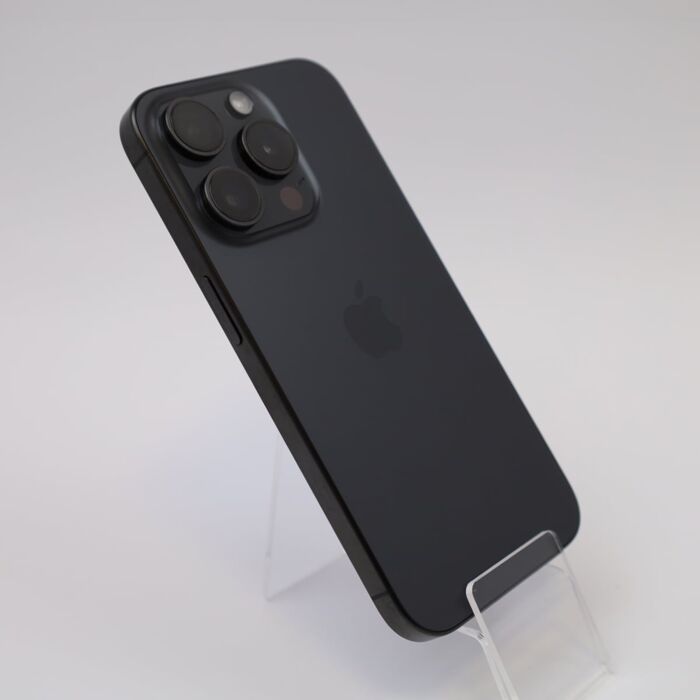 Apple iPhone 15 Pro 128GB Tytan czarny (Black Titanium) - IPN15PVRM/P/11 - zdjęcie 1 z 4