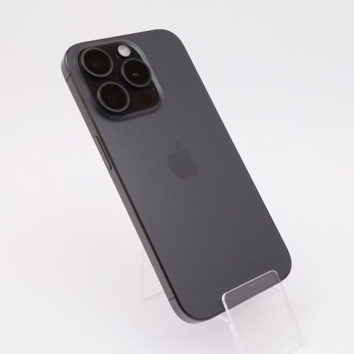Apple iPhone 15 Pro 128GB Tytan czarny (Black Titanium) - VMIPN15PVR/P - zdjęcie 1 z 6