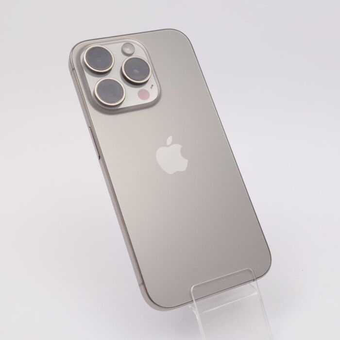 Apple iPhone 15 Pro 128GB Tytan naturalny (Natural Titanium) - VMIPN15PTR/S - zdjęcie 1 z 6