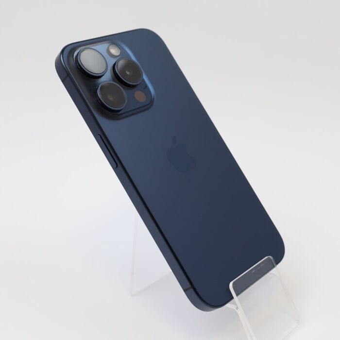 Apple iPhone 15 Pro 128GB Tytan niebieski (Blue Titanium) - IPN15PURM/E/8 - zdjęcie 1 z 5