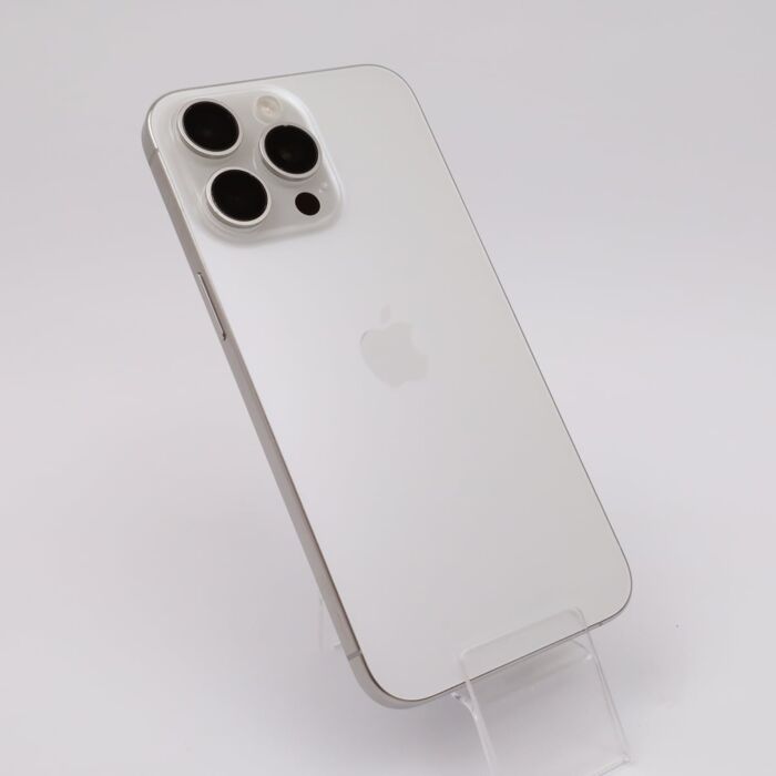 Apple iPhone 15 Pro Max 256GB Tytan biały (White Titanium) - VMIPN15PMWX/P - zdjęcie 1 z 6