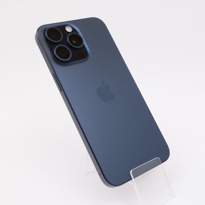 Apple iPhone 15 Pro Max 256GB Tytan błękitny (Blue Titanium) - VMIPN15PMUX/E/RB - zdjęcie 1 z 6