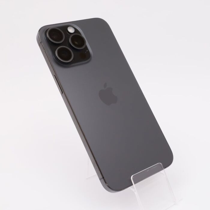 Apple iPhone 15 Pro Max 256GB Tytan czarny (Black Titanium) - VMIPN15PMVX/P - zdjęcie 1 z 6