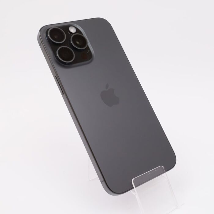 Apple iPhone 15 Pro Max 256GB Tytan czarny (Black Titanium) - VMIPN15PMVX/S - zdjęcie 1 z 6