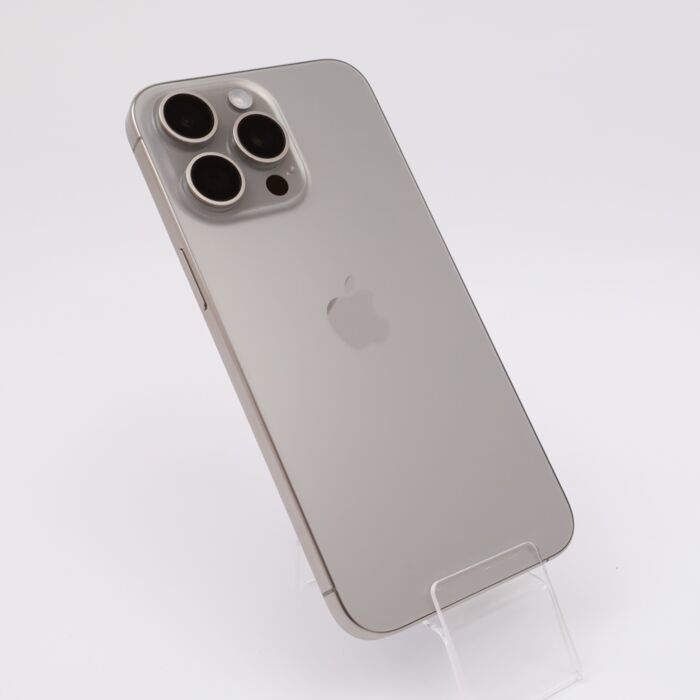 Apple iPhone 15 Pro Max 256GB Tytan naturalny (Natural Titanium) - VMIPN15PMTX/E - zdjęcie 1 z 6