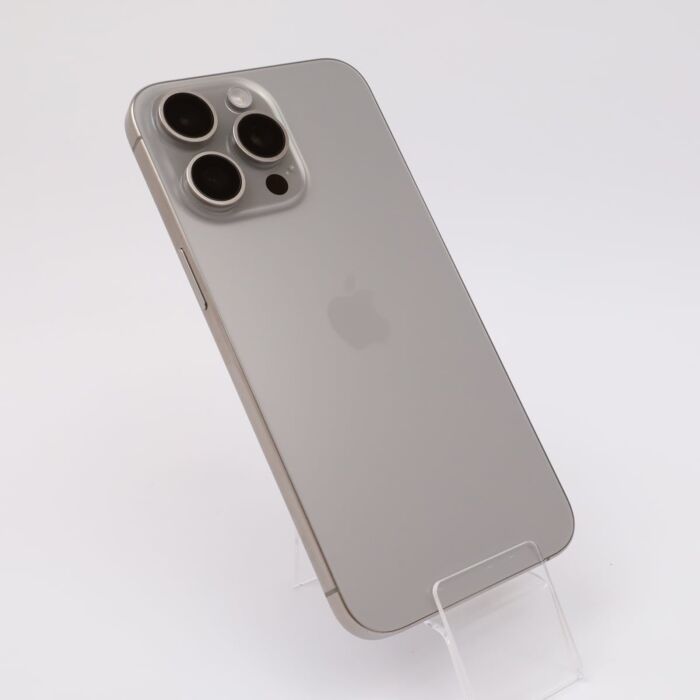 Apple iPhone 15 Pro Max 256GB Tytan naturalny (Natural Titanium) - VMIPN15PMTX/P - zdjęcie 1 z 5