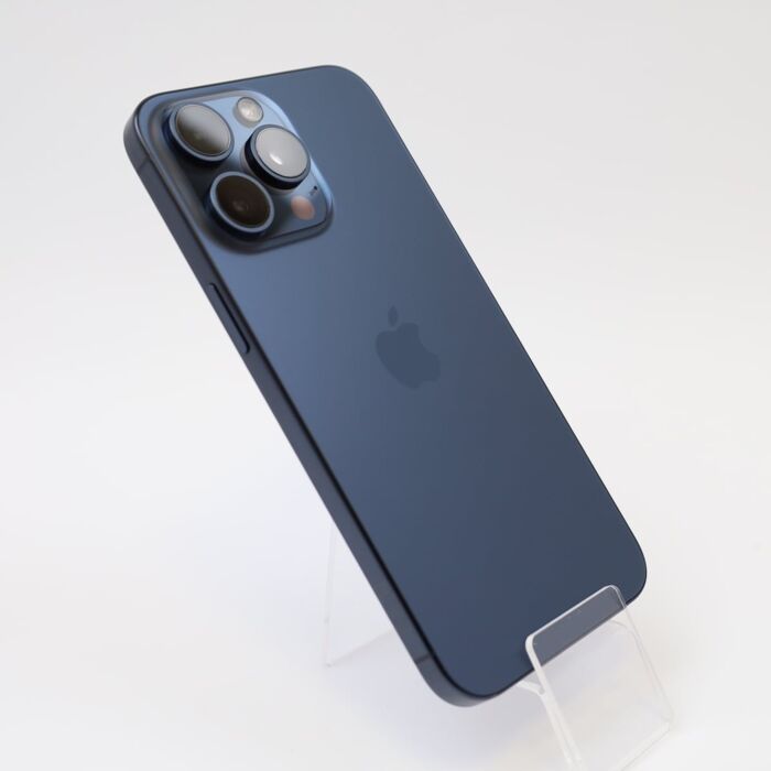 Apple iPhone 15 Pro Max 256GB Tytan błękitny (Blue Titanium) - IPN15PMUXM/P/4 - zdjęcie 1 z 6