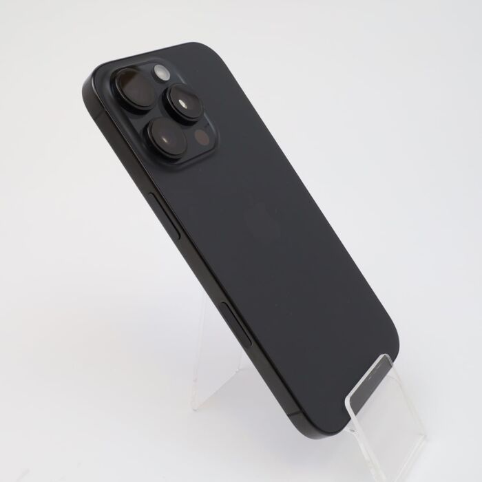 Apple iPhone 16 Pro 128GB Tytan czarny (czarny tytan) - odnowiony (stan dobry - ASIS) - 4YND3ZN/A/S - zdjęcie 1 z 5