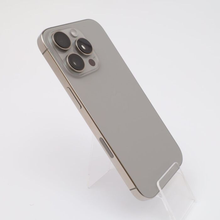 Apple iPhone 16 Pro 128GB Tytan naturalny (Natural Titanium) - odnowiony (stan jak nowy - VAT-marża) - VMIPN16PTR/E - zdjęcie 1 z 5
