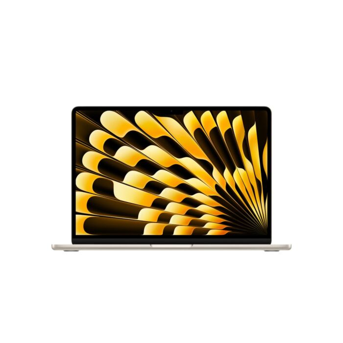Apple MacBook Air 13" M5 10-rdzeniowy CPU + 10-rdzeniowy GPU / 24GB RAM / 512GB SSD / Klawiatura US / Księżycowa poświata (Starlight) – Outlet - MDHA4/P1/R1/US/M123 - zdjęcie 1 z 9