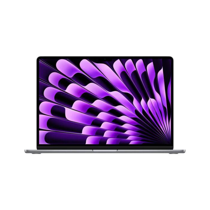 Apple MacBook Air 15 M3 8-rdzeniowy CPU + 10-rdzeniowe GPU / 16GB / 256GB SSD / Gwiezdna szarość (Space Gray) - MC9D4ZS/A - zdjęcie 1 z 8
