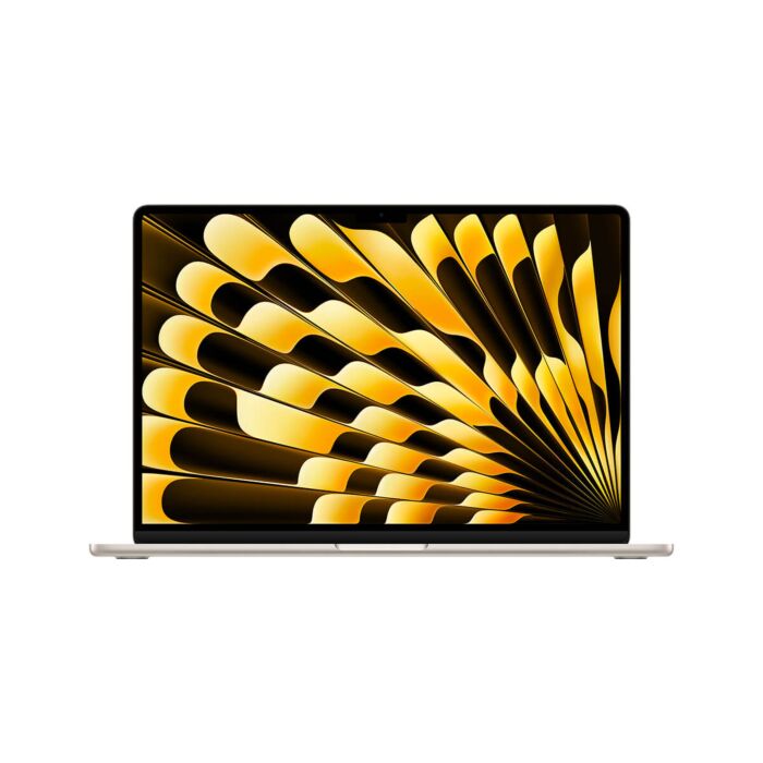 Apple MacBook Air 15" M3 8-rdzeniowy CPU + 10-rdzeniowy GPU / 24GB / 512GB SSD / Księżycowa poświata (Starlight) - MC9K4/A - zdjęcie 1 z 9