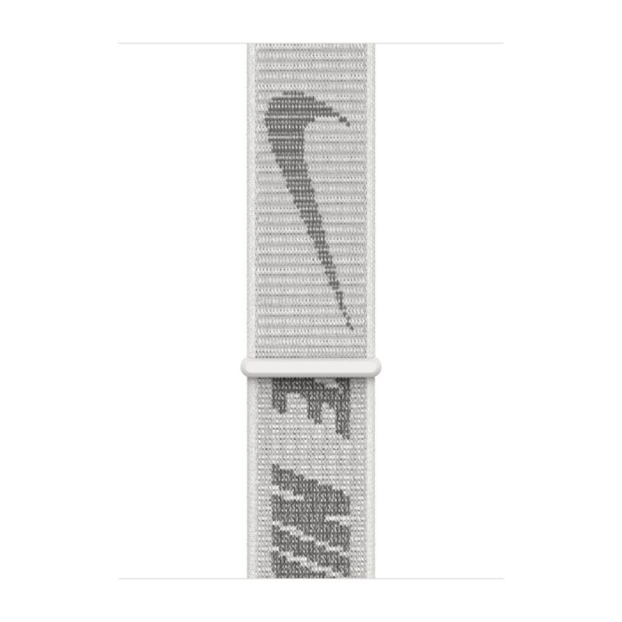 Apple Opaska sportowa Nike  w kolorze śnieżnobiałym do koperty 38mm / 40mm / 41mm / 42mm - rozmiar uniwersalny - 923-06061 - zdjęcie 1 z 3