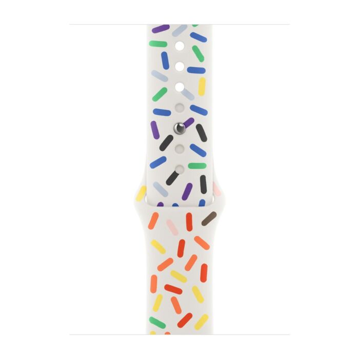Apple Pasek sportowy Pride Edition do koperty 45 mm – rozmiar M/L - MUQ43ZM/A - zdjęcie 1 z 3