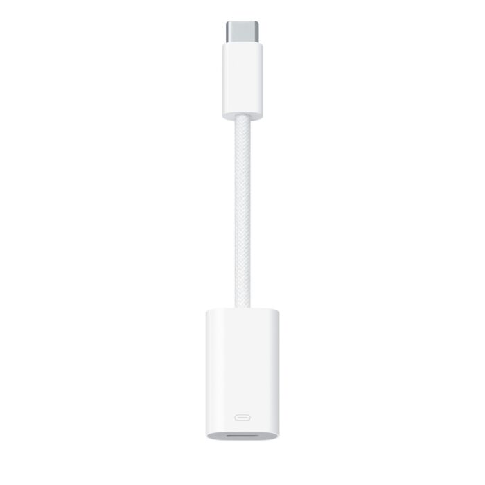 Apple Przejściówka z USB-C na Lightning - Biała - MUQX3ZM/A - zdjęcie 1 z 3