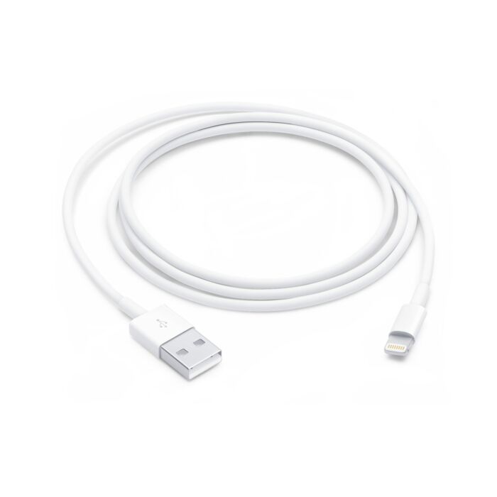 Apple Przewód ze złącza Lightning na USB 1 m - Biały - MUQW3/R - zdjęcie 1 z 4
