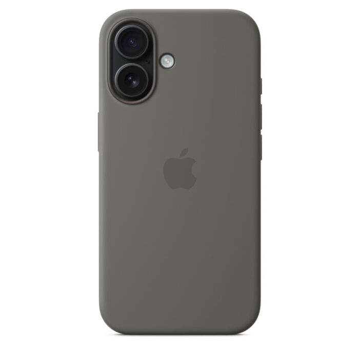 Apple Silikonowe etui do iPhone 16 z MagSafe - Górska Szarość - MYY33ZM/A - zdjęcie 1 z 6