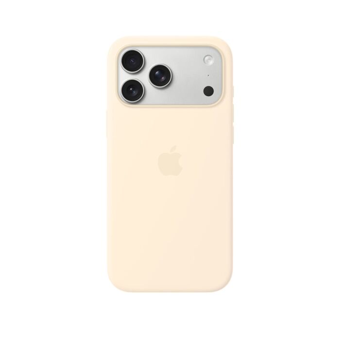 Apple Silikonowe etui do iPhone 17 Pro Max/iPhone 18 Pro Max z MagSafe - Waniliowe - Outlet - MHW54/R/X846 - zdjęcie 1 z 3
