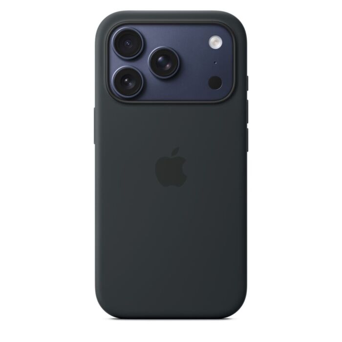 Apple Silikonowe Etui do iPhone 17 Pro/iPhone 18 Pro z MagSafe - Czarne – Outlet - MGFK4/R - zdjęcie 1 z 5