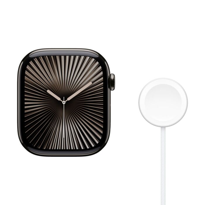Apple Watch Series 10 GPS + Cellular Koperta 46mm z Tytanu w kolorze Łupku - bez paska - MW1046SL/K - zdjęcie 1 z 4