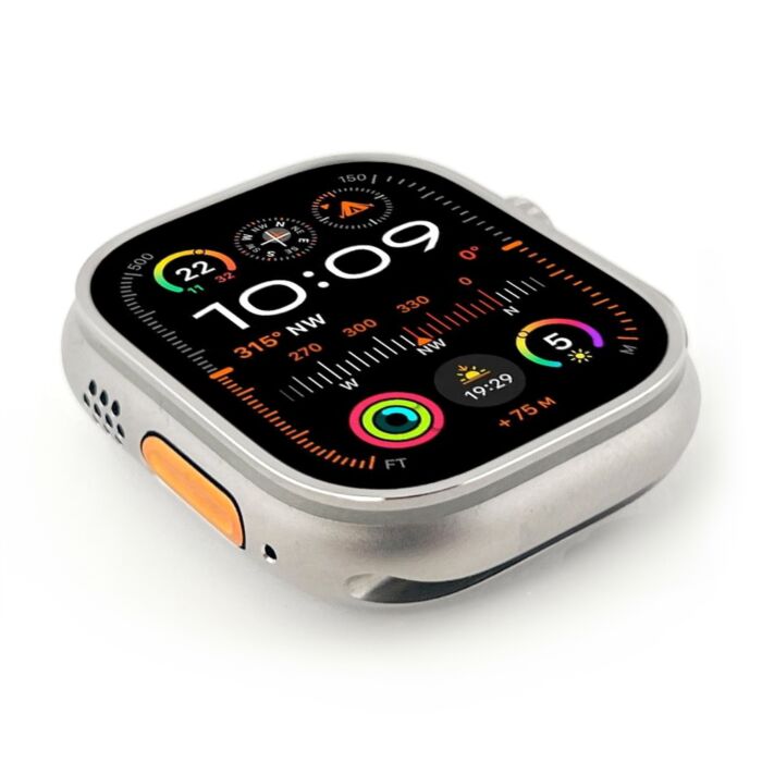 Apple Watch Ultra 2 GPS + Cellular Koperta 49mm z Tytanu w kolorze Naturalnym - bez paska - VMAWU2H2/V/P - zdjęcie 1 z 6