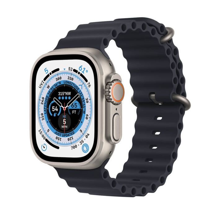 Apple Watch Ultra GPS + Cellular Koperta 49mm z Tytanu z Paskiem Ocean w kolorze północy - 4QFK3B/A/GB - zdjęcie 1 z 7