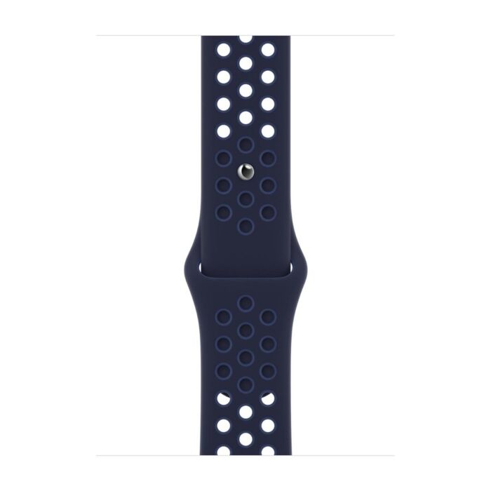Apple Pasek sportowy Nike  w kolorze granatu północy/mitycznego granatu do koperty 44mm / 45mm / 46mm / 49mm - rozmiar S/M/L - 923-06112 - zdjęcie 1 z 3