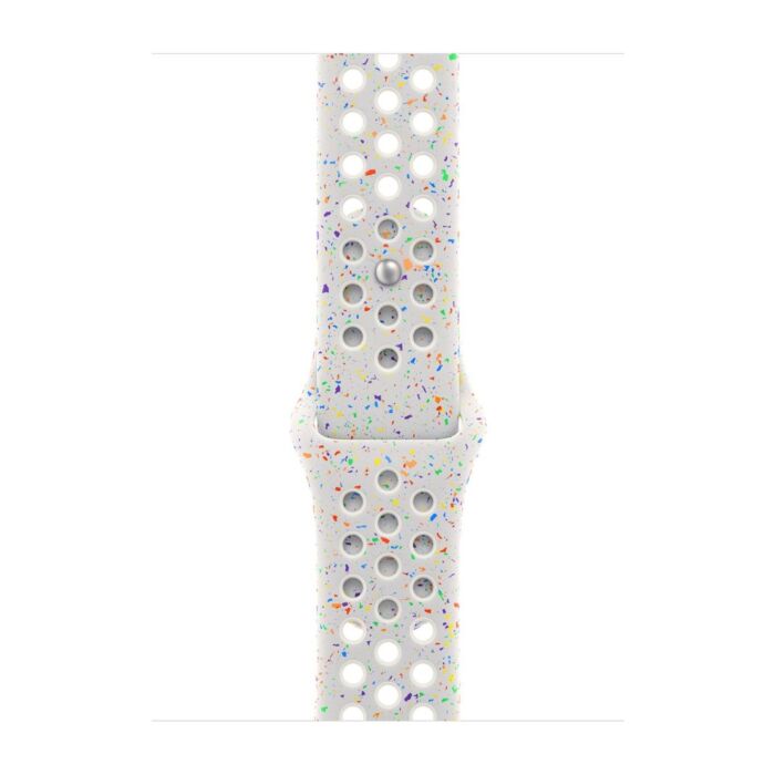 Apple Pasek sportowy Nike  w kolorze czystej platyny do koperty 38mm / 40mm / 41mm / 42mm - rozmiar M/L - 923-09438 - zdjęcie 1 z 3