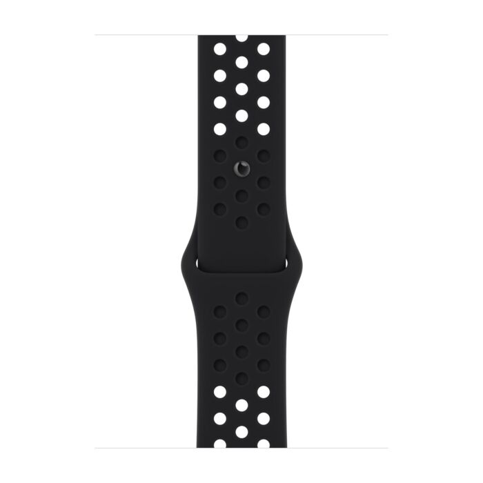 Apple Pasek sportowy Nike  w kolorze czarnym do koperty 38mm / 40mm / 41mm / 42mm - rozmiar S/M/L - 923-07877 - zdjęcie 1 z 3