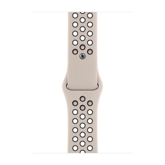 Apple Pasek sportowy Nike  w kolorze pustynnego piasku/czarnym do koperty 44mm / 45mm / 46mm / 49mm - rozmiar S/M/L - 923-03694 - zdjęcie 1 z 3