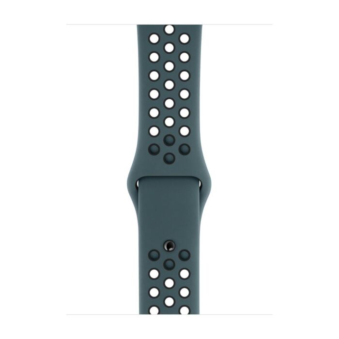 Apple Pasek sportowy Nike  w kolorze turkusowym/czarnym do koperty 44mm / 45mm / 46mm / 49mm - rozmiar S/M/L - 923-02703 - zdjęcie 1 z 3
