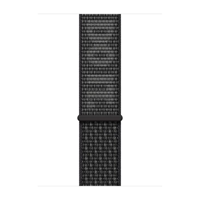 Apple Opaska sportowa Nike  w kolorze czarnym/śnieżnobiałym do koperty 38mm / 40mm / 41mm / 42mm - rozmiar uniwersalny - 923-07925 - zdjęcie 1 z 3