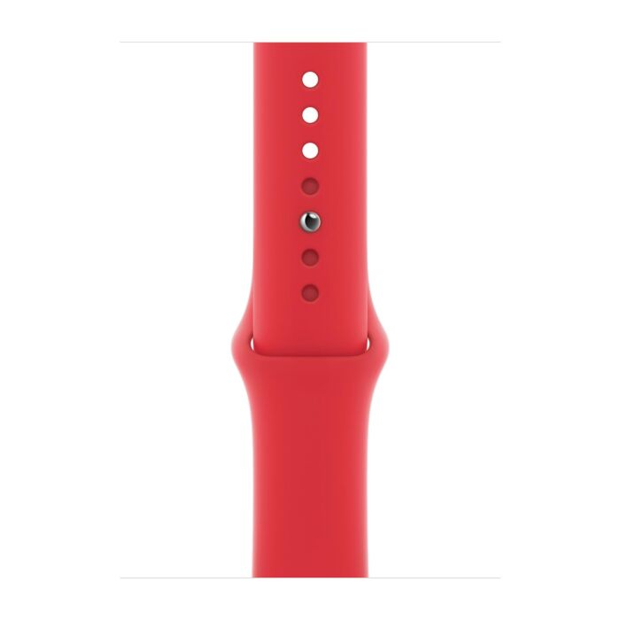 Apple Pasek sportowy  w kolorze (PRODUCT)RED do koperty 44mm / 45mm / 46mm / 49mm - rozmiar S/M/L - 923-04370 - zdjęcie 1 z 3