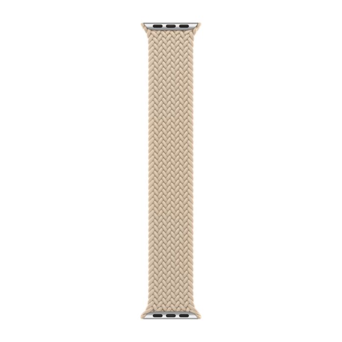 Apple Pleciona opaska Solo  w kolorze beżowym do koperty 44mm / 45mm / 46mm / 49mm - rozmiar 1 - 923-07739 - zdjęcie 1 z 3