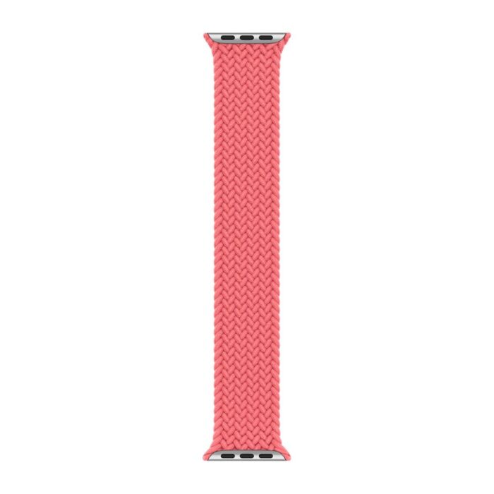 Apple Pleciona opaska Solo  w kolorze różowej lemoniady do koperty 40mm / 41mm / 42mm - rozmiar 1 - 923-04569 - zdjęcie 1 z 3