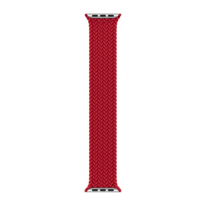 Apple Pleciona opaska Solo  w kolorze czerwonym do koperty 44mm / 45mm / 46mm / 49mm - rozmiar 12 - 923-04658 - zdjęcie 1 z 3