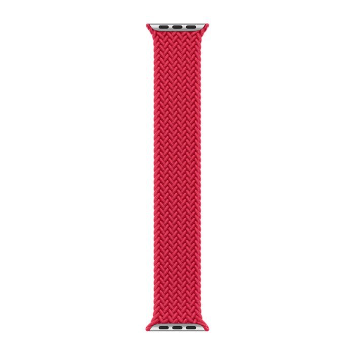 Apple Pleciona opaska Solo  w kolorze czerwonym do koperty 44mm / 45mm / 46mm / 49mm - rozmiar 12 - 923-06509 - zdjęcie 1 z 3