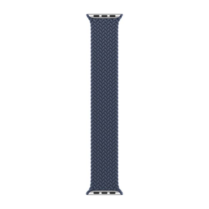 Apple Pleciona opaska Solo  w kolorze sztormowego błękitu do koperty 44mm / 45mm / 46mm / 49mm - rozmiar 8 - 923-09302 - zdjęcie 1 z 3