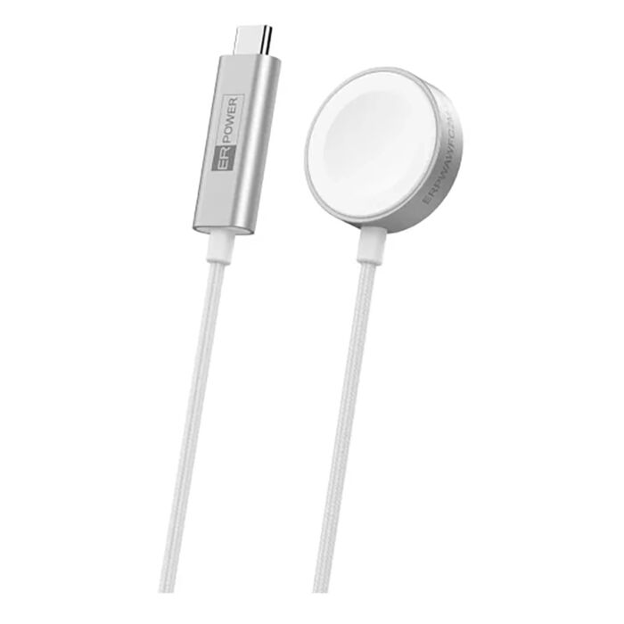 ERPOWER Szybka ładowarka bezprzewodowa do Apple Watch (2m) - Biała - ERPWAWFC2M-WH - zdjęcie 1 z 3