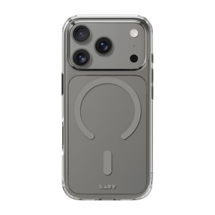 Laut Crystal Fluro Etui do iPhone 17 Pro Max kompatybilne z MagSafe - Szare - LAUTLIP25DCFGY - zdjęcie 1 z 6