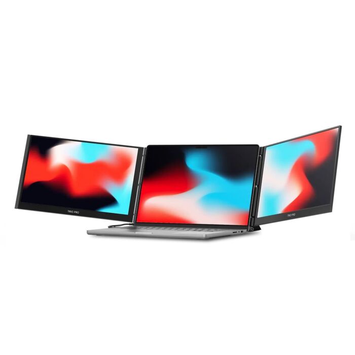 Mobile Pixels Trio 3 Pro Zestaw dwóch monitorów przenośnych 14,1cali / IPS LCD / 60Hz / 2240 × 1400p - Czarny - MPIX1011004P06 - zdjęcie 1 z 6
